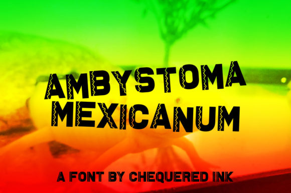 Ambystoma Mexicanum: The Party Font for Bold Campaigns