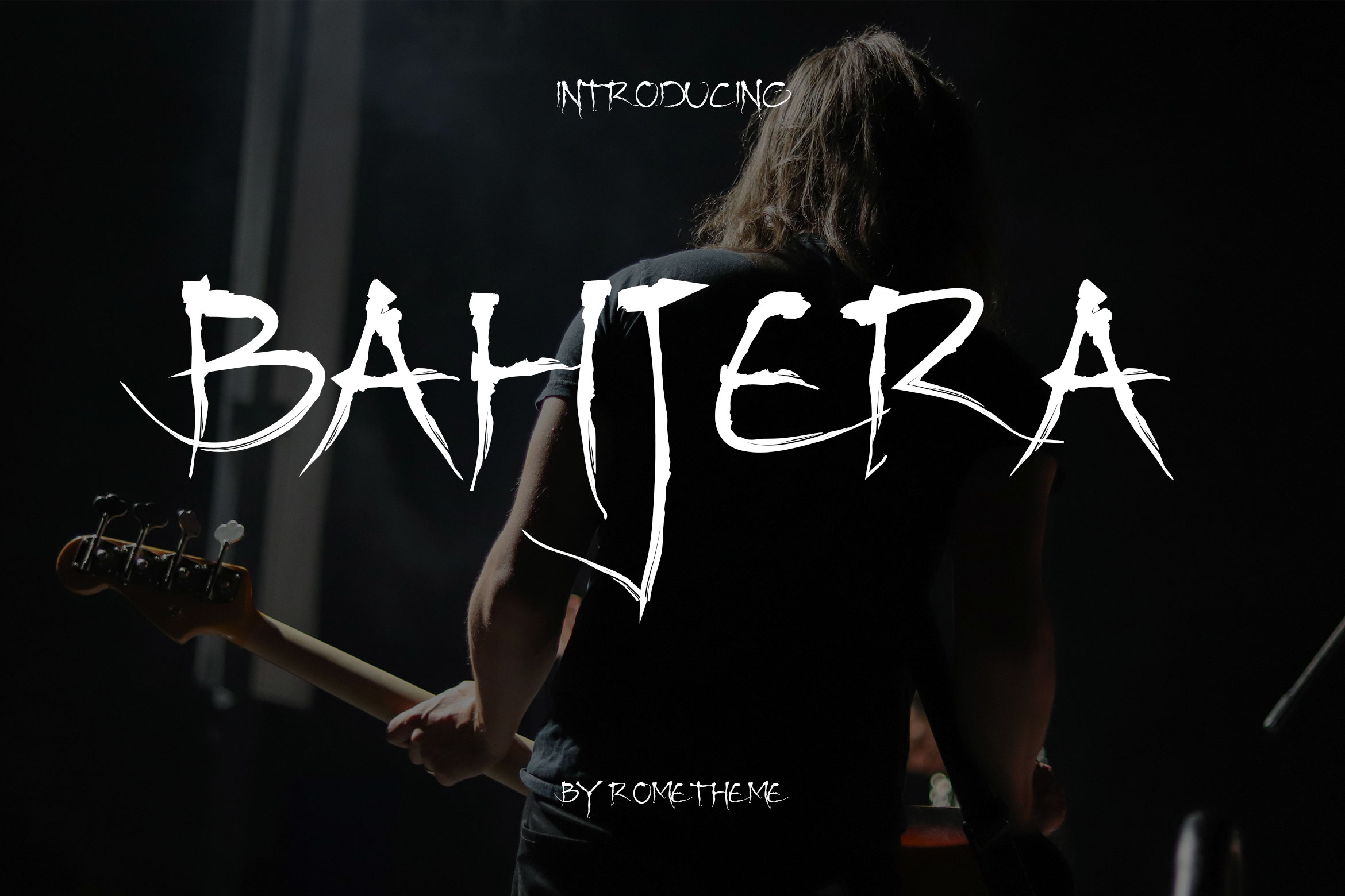 Bahjera: The Urban Handdrawn Font for Bold Branding