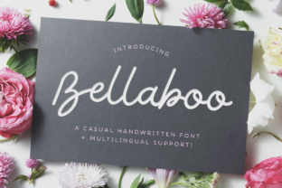 Bellaboo: A Signature Script Font for Modern Branding