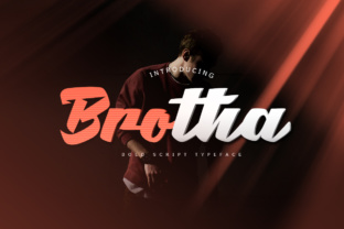 Brotha Script: A Bold Typeface for Modern Editorial Design