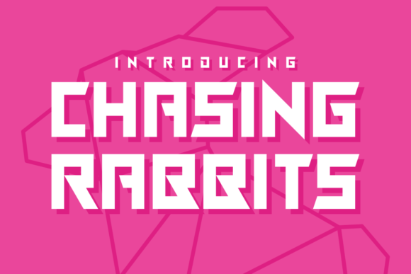 Chasing Rabbits: A Beautiful Display Font for Editorial Design