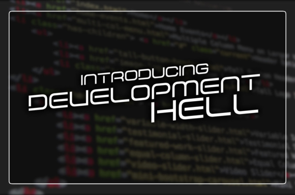 Development Hell: A Techno Display Font for Modern Editorial Design