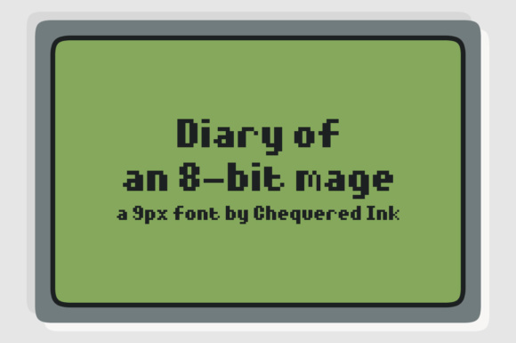 Diary of an 8-bit Mage: A Pixel-Perfect Display Font Review