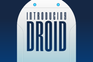 Droid: A Stellar Space-Themed Sans Serif Font for Bold Branding