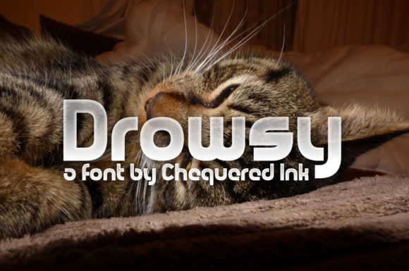 Drowsy Font Review: A Dreamy Display Typeface for Brands