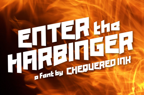 Enter the Harbinger: A Modern Techno Typeface for Bold Brands