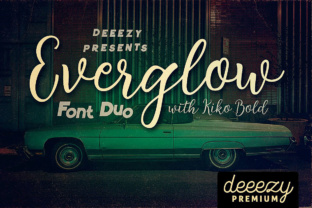 Everglow Script Font Duo for Modern Editorial Design