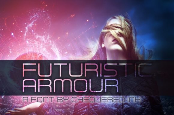 Futuristic Armour: A Clean Display Font for Modern Editorial Design