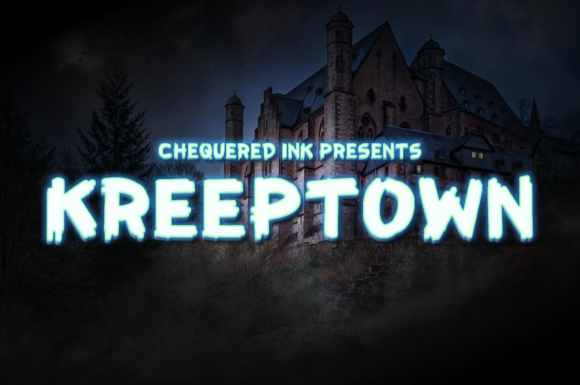 KreepTown Font Review: Spooky Display Typography for Brands