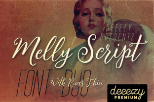 Melly Script Font Duo: A Retro Handwritten Gem