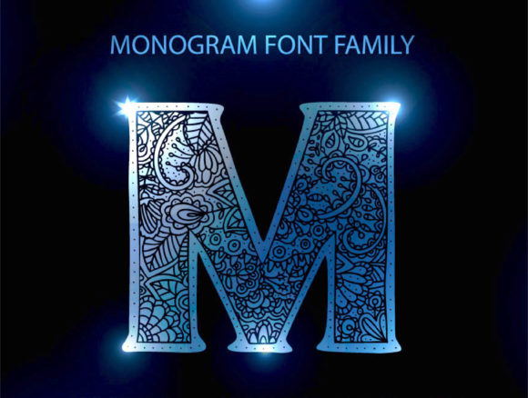 Monogram Font Family: A Designer's Take on Elegant Branding