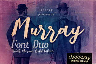 Murray Script Font Duo: A Retro Brush Style Review