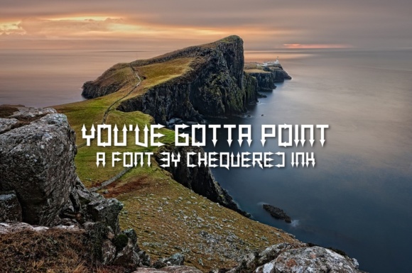 Pointing the Way: You ve Gotta Point Display Font Strategy