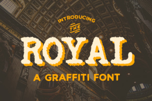 The Royal Font: A Cool Textured Typeface for Branding