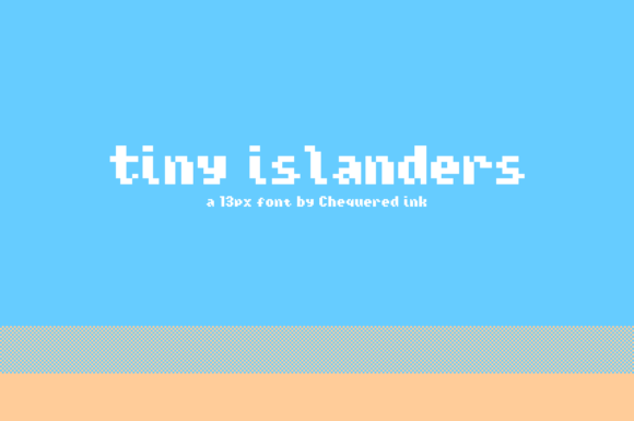 Tiny Islanders: The Ultimate Pixel Font for Retro Games