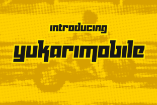 Yukarimobile: A Sporty Display Font for Bold Branding